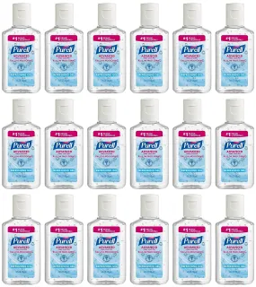 Purell Advanced Hand Sanitizer Gel 1 OZ Travel Size (18)