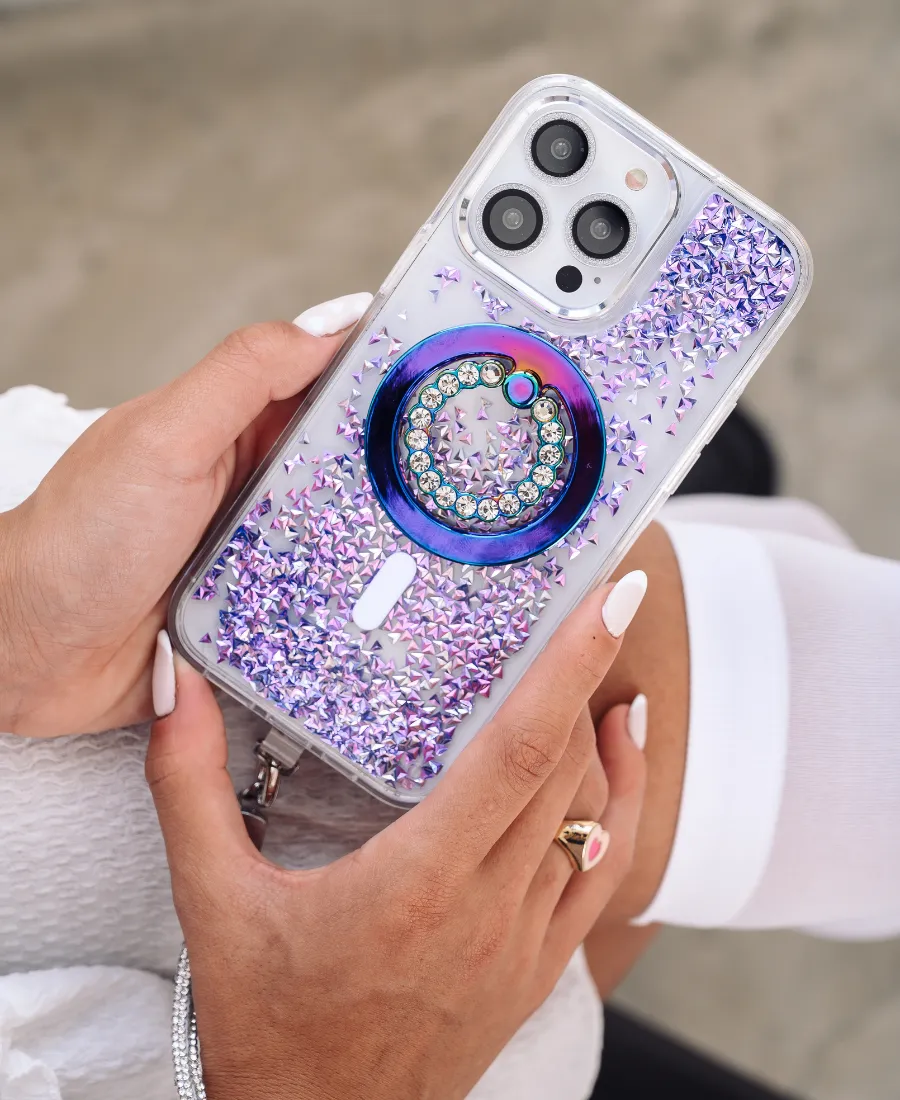 Purple Prism Glitter MagSafe Set