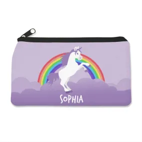 Purple Unicorn Pencil Case - Small