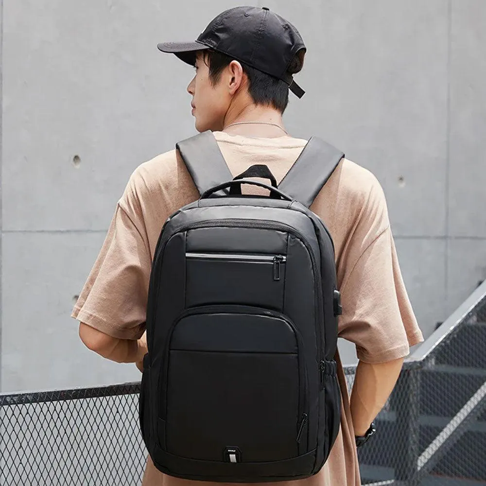 Rahala 2202 Laptop Backpack - Black