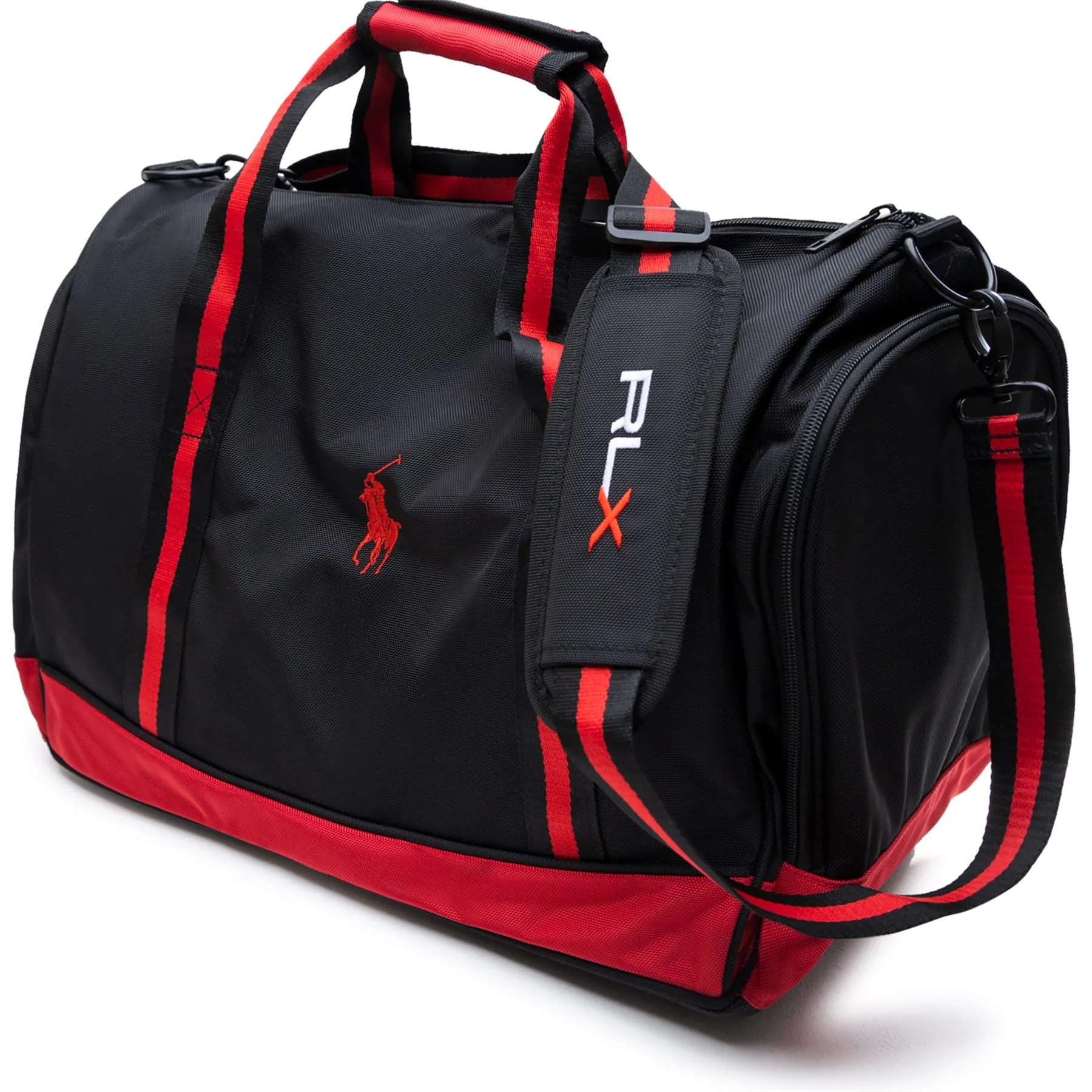 RLX Boston Duffle Bag Black/Red - SS24