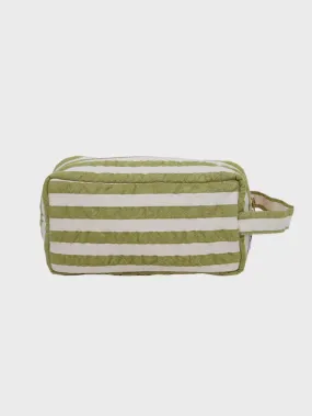 Seersucker Stripe Dopp Kit