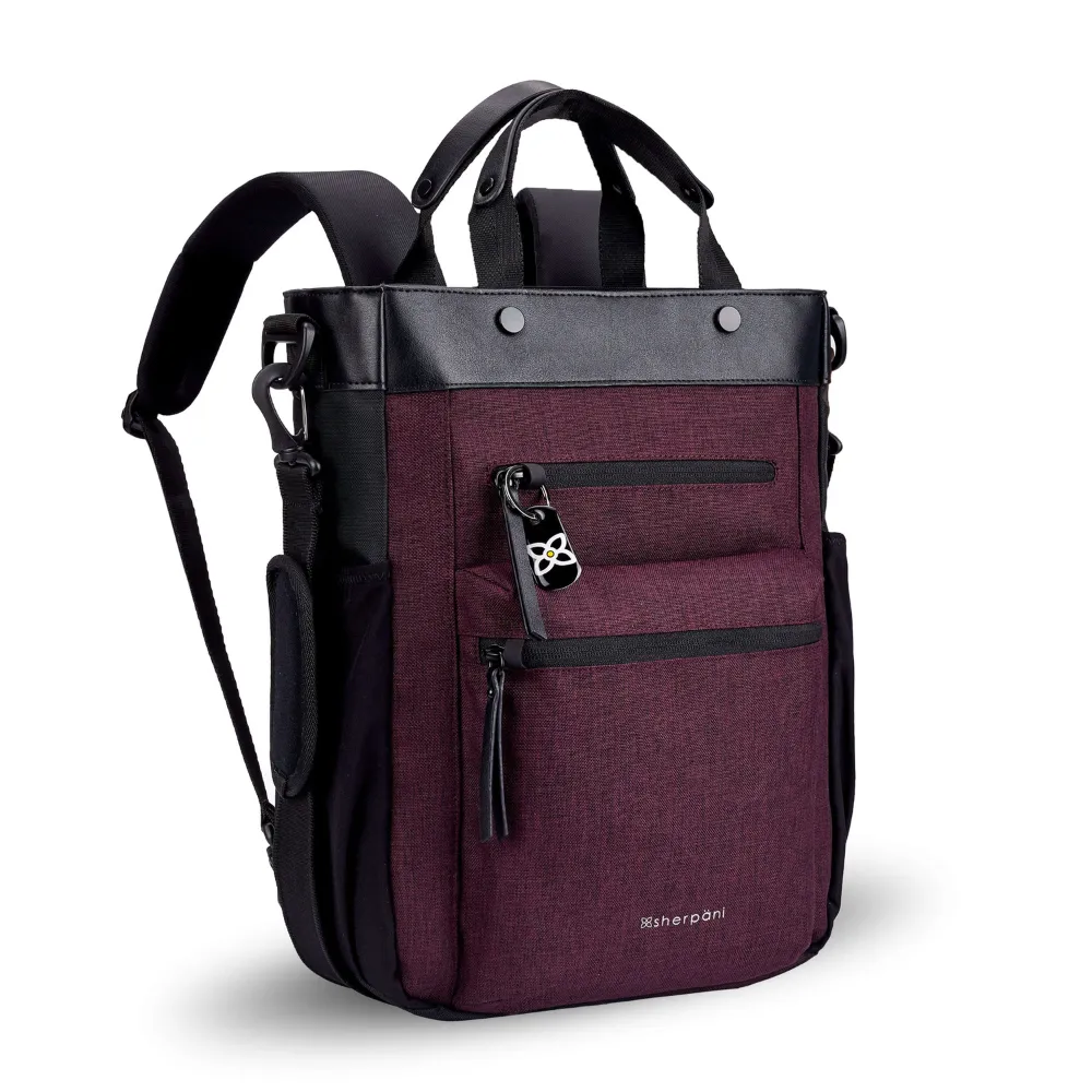 Sherpani Soleil Anti-Theft Merlot Multi-Wear Bag (Women's)