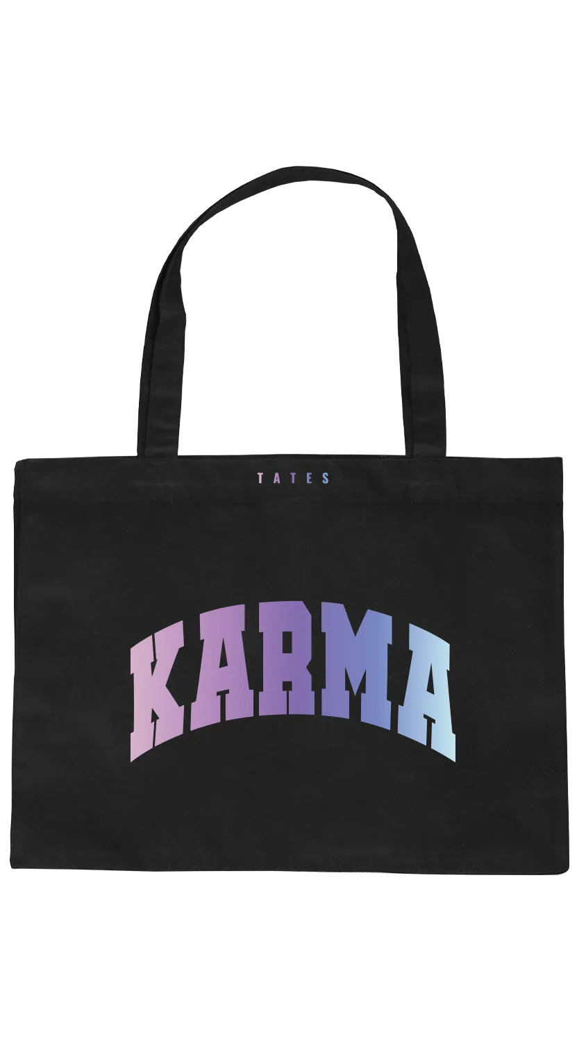 Shopping bag mit "Karma" Motiv