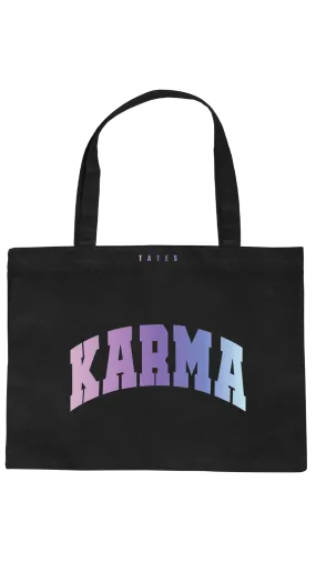 Shopping bag mit "Karma" Motiv