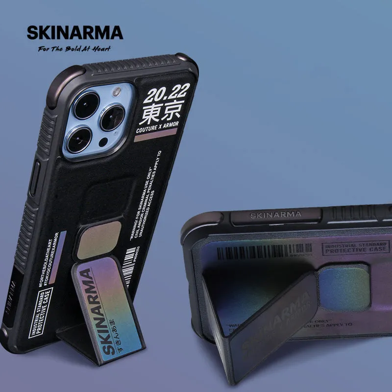 Skinarma Kira Invisible Grip Stand Back Cover Case