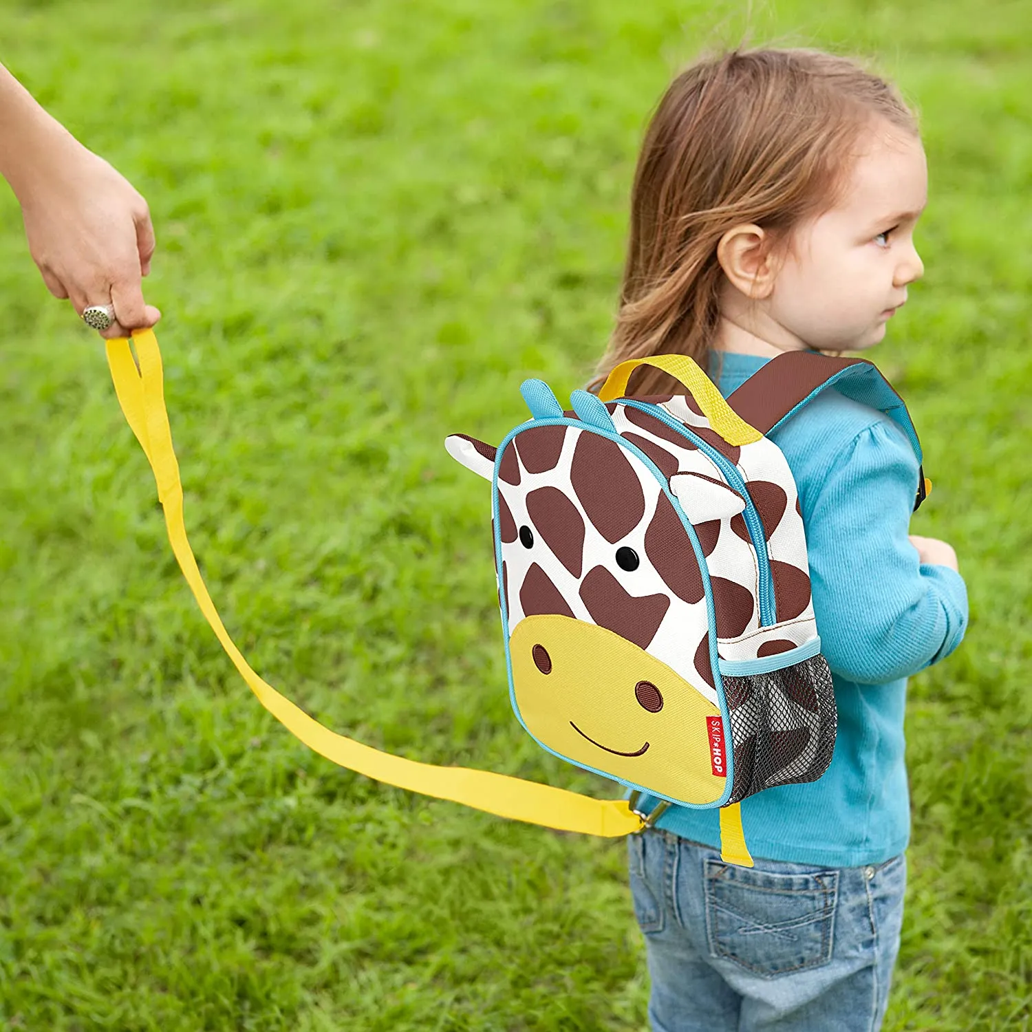 Skip Hop Zoo Little Kid and Toddler Safety Harness Let Backpack, Giraffe for Kids Ages 3 