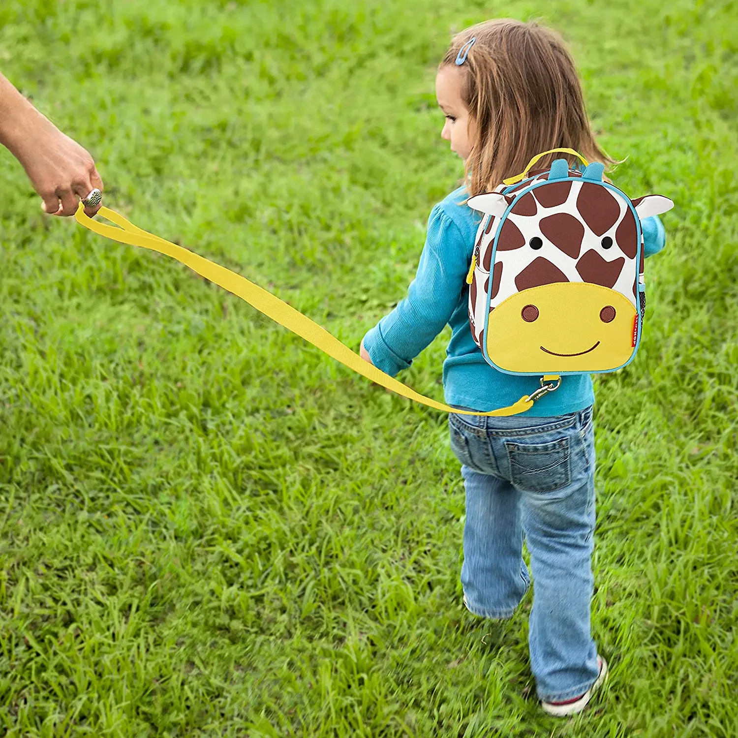 Skip Hop Zoo Little Kid and Toddler Safety Harness Let Backpack, Giraffe for Kids Ages 3 