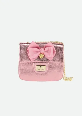 Skyla Metallic Bag Pink