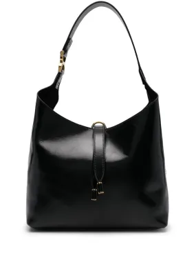 Small Marcie Hobo Bag in Black