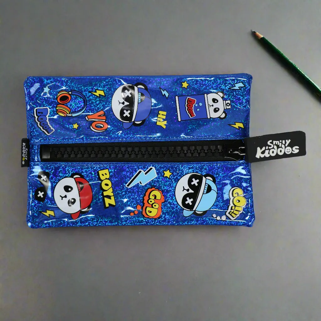 Smily Kiddos Big Zipper Pouch - Hip hop Panda