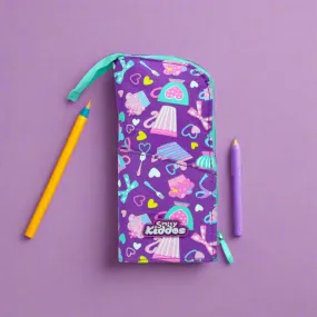 Smily Kiddos Pen Holder Case Purple