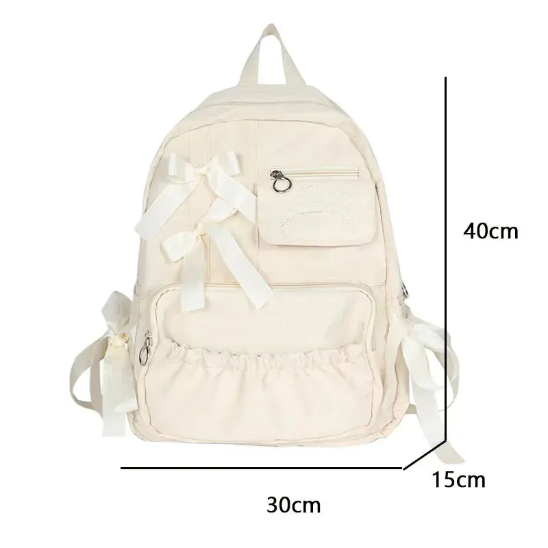 Sohiwoo Fashion Backpack Canvas Women Backpack Anti-theft Shoulder Bags New School Bag for Teenager Girls School Backapck Female