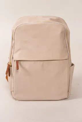 Sophistication Backpack - Tan