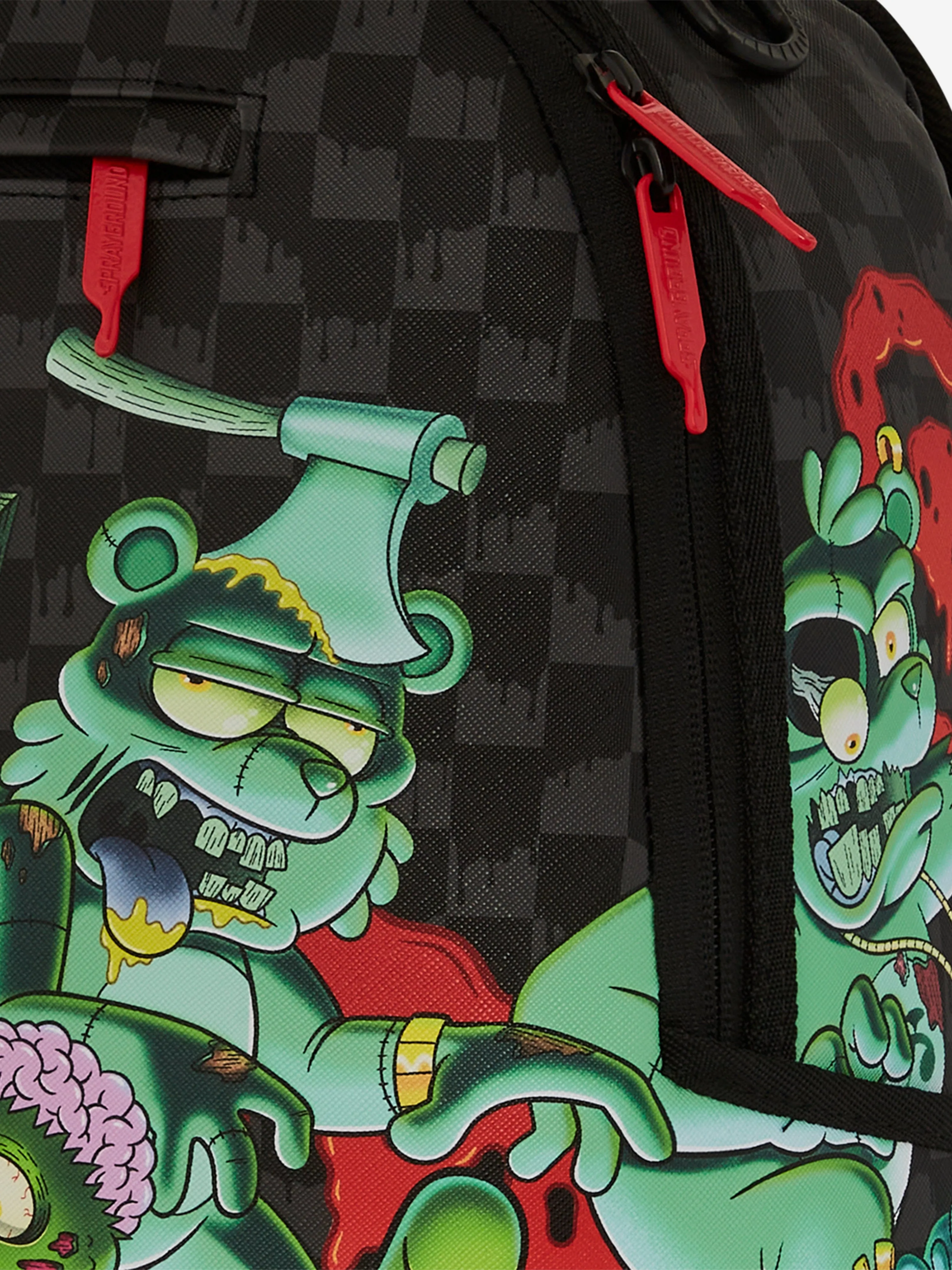 Sprayground Kids Zombie Bears DLXSV Backpack in Multicolour (45.72 cm)