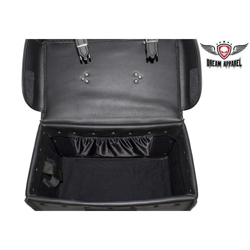 Studded Sissybar Bag With Gun Holster