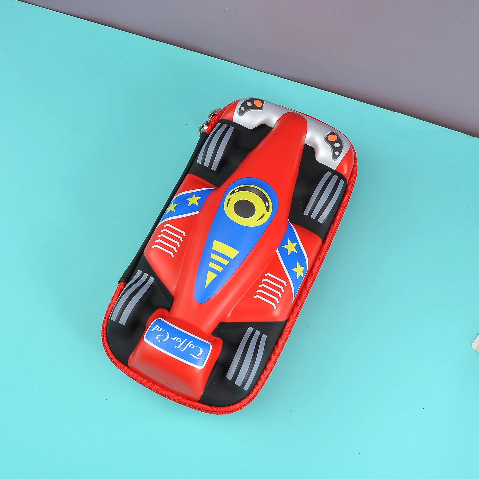 Stylish Moto Racing Car Shape Pencil Case