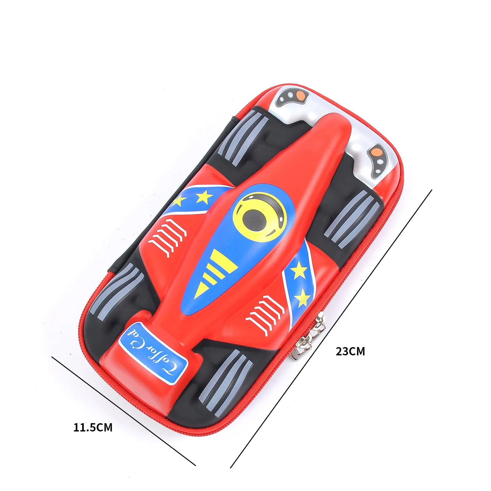 Stylish Moto Racing Car Shape Pencil Case