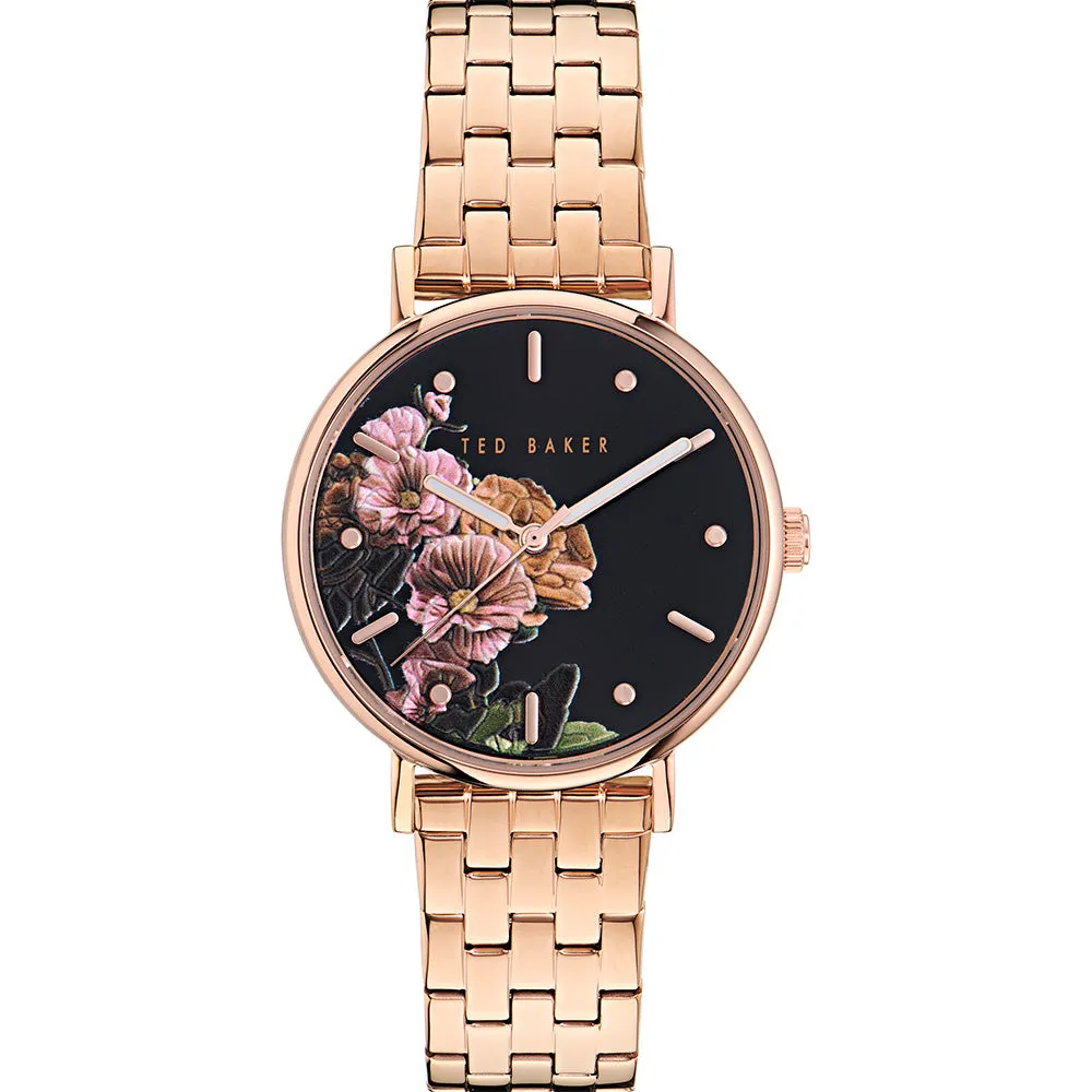 Ted Baker BKPPHF306 Phylipa Rose Gold Ladies Watch