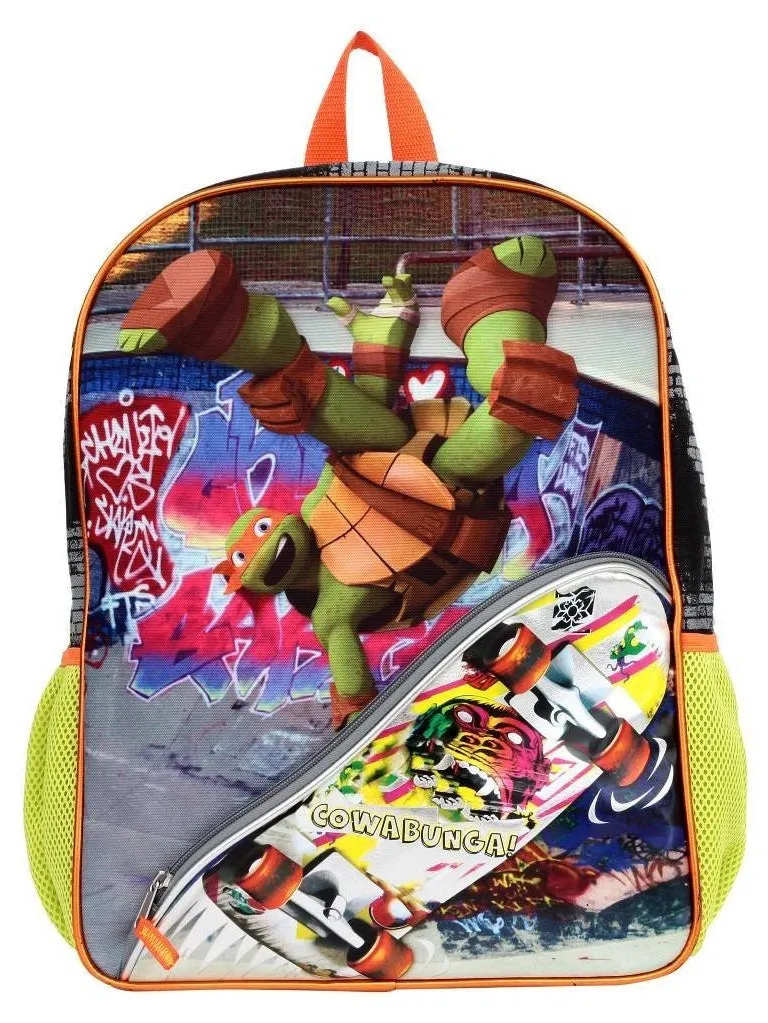 Teenage Mutant Ninja Turtles Backpack Large 16 inch Cowabunga