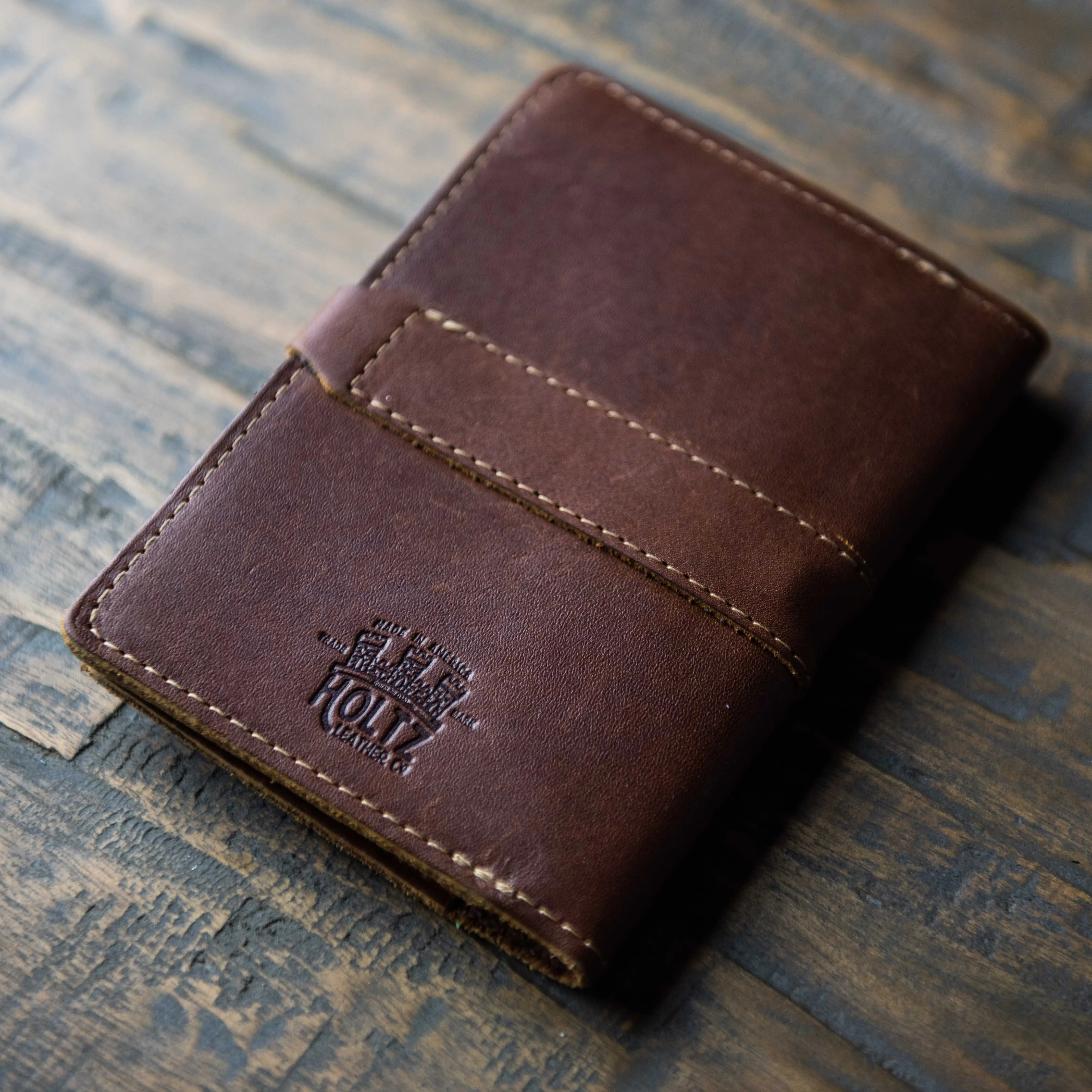 The Surveyor Fine Leather Pocket Journal Cover for Field Notes