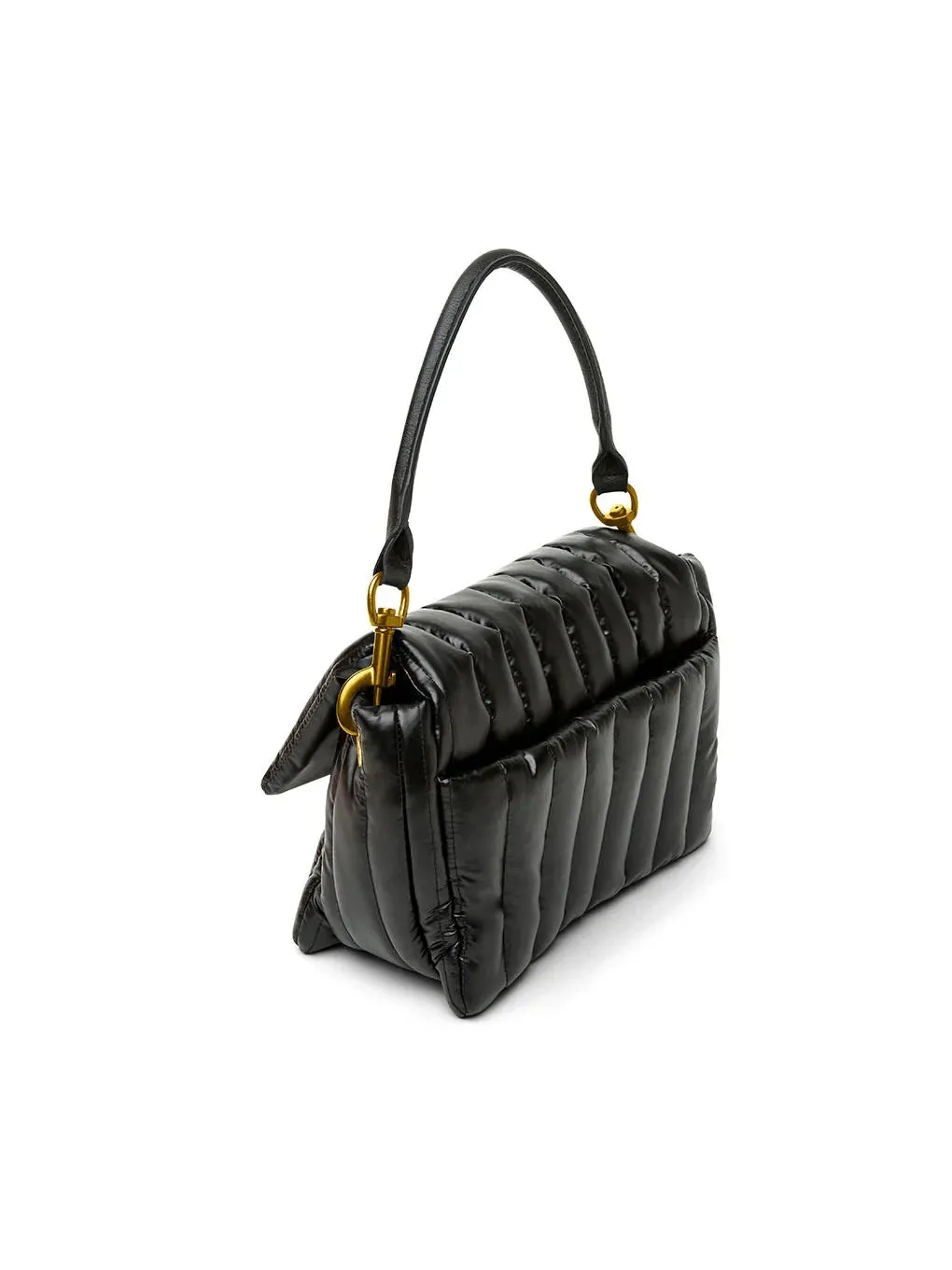 THINK ROYLN - BAR BAG | Pearl Black w/ Gold