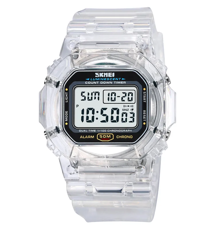 Transparent shell watch Multifunctional watch W2319899