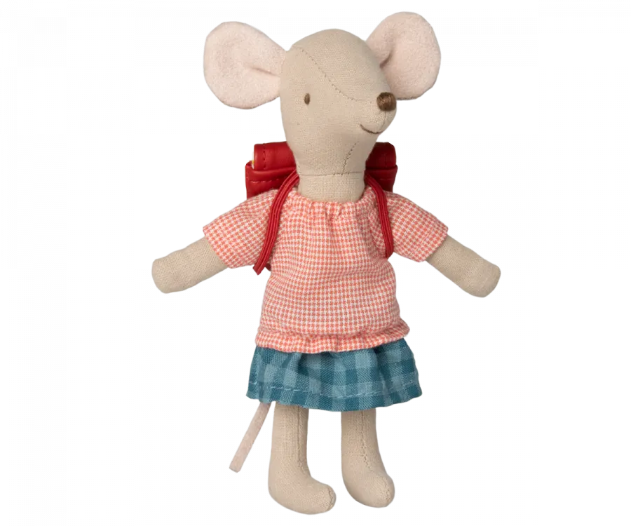 Tricycle Mouse, Big Sister with Bag