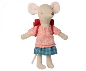 Tricycle Mouse, Big Sister with Bag