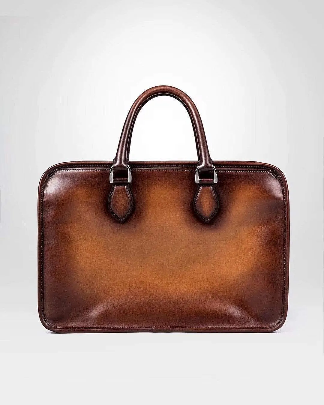 Vintage Smooth Cowhide Leather  Briefcases, Messenger Bags & Bags