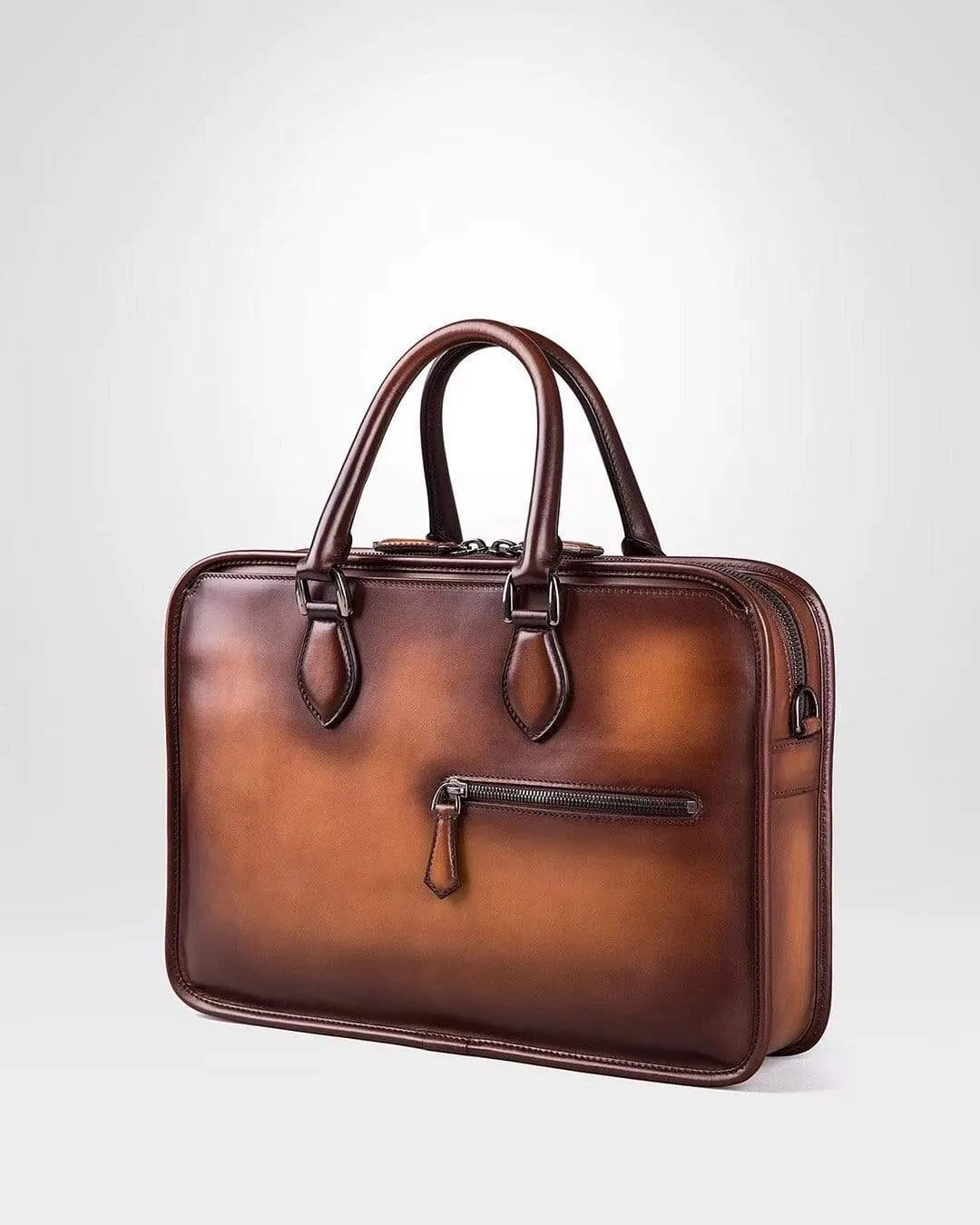 Vintage Smooth Cowhide Leather  Briefcases, Messenger Bags & Bags