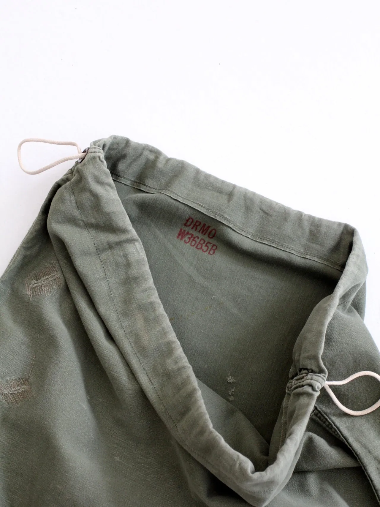 vintage US Army laundry bag