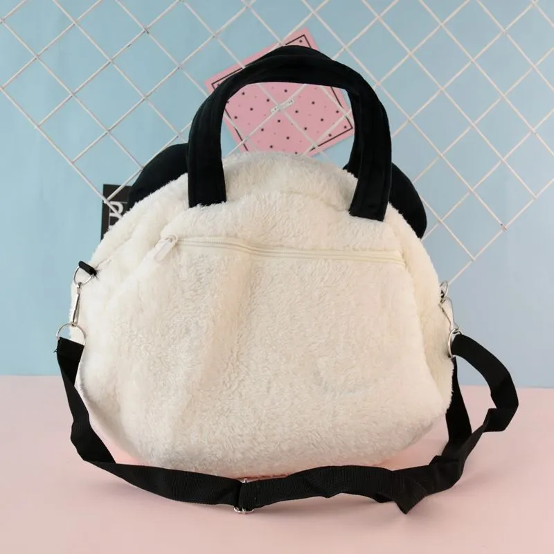 White Panda Plush Bag AD10227