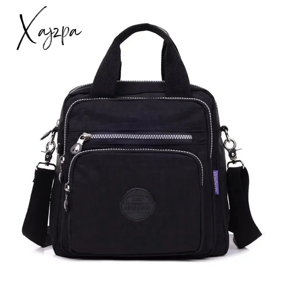 Xajzpa - Fashion one-shoulder backpack multifunctional travel waterproof mummy bag School Bags For Teenage Girls Anti Theft Backpack