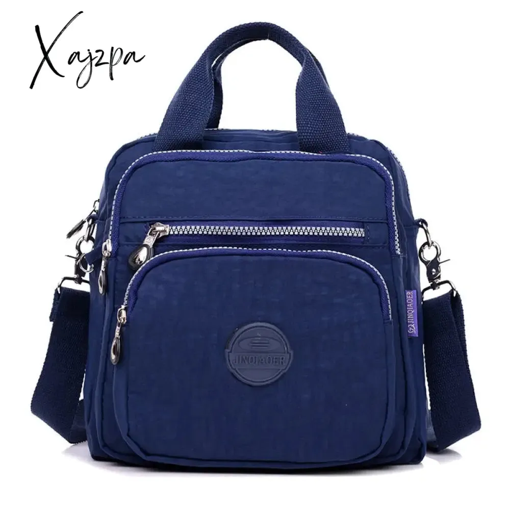 Xajzpa - Fashion one-shoulder backpack multifunctional travel waterproof mummy bag School Bags For Teenage Girls Anti Theft Backpack