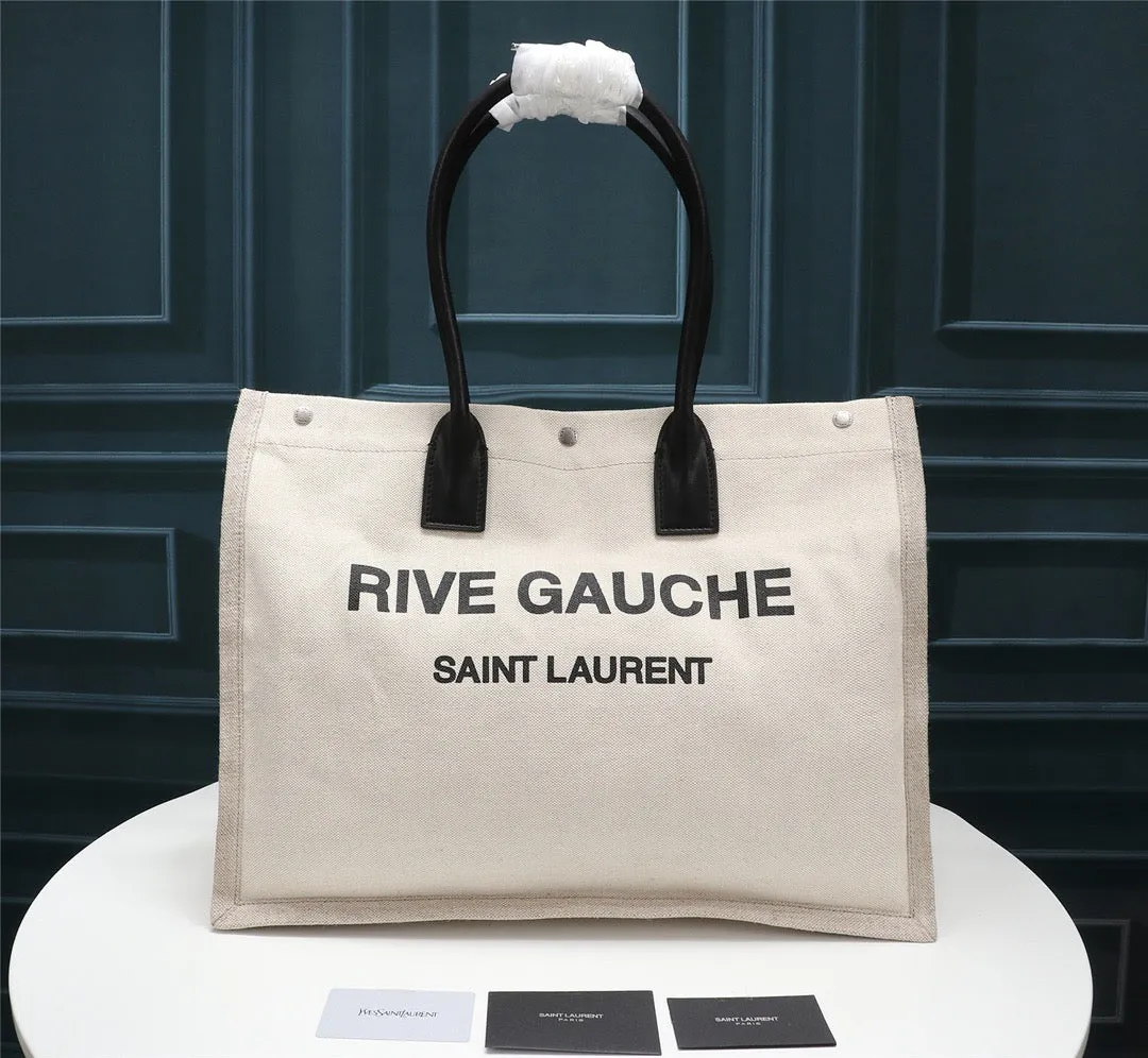 YSK170 Rive Gauche Tote Bag / 17.7x14.2x6.3inch